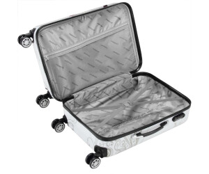Monzana® Hartschalenkoffer Butterfly Trolley Reisekoffer Koffer M L XL 4 Rollen 