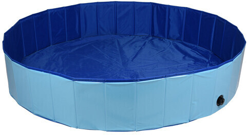 Flamingo Splatter Doggy Pool 160 x 30 cm blue