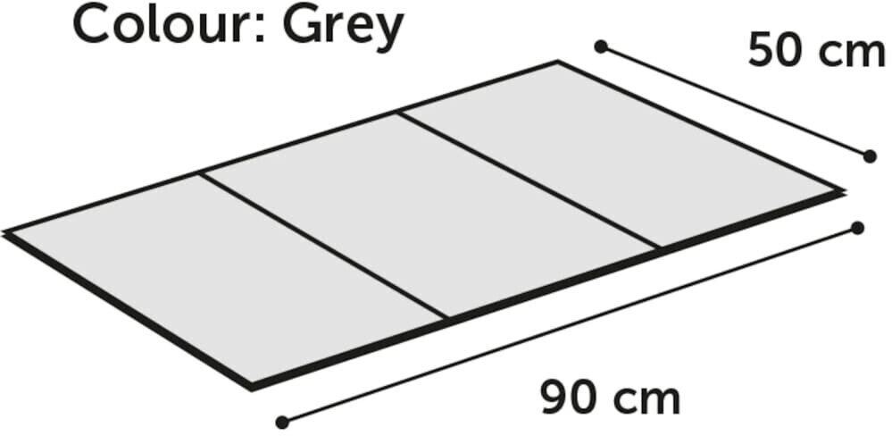 Flamingo Tapis rafraîchissant pour chien Fresk Drop Cool Mat L 90x50cm Grey Flamingo Tapis rafraîchissant pour chien Fresk Drop Cool Mat L 90x50cm Grey