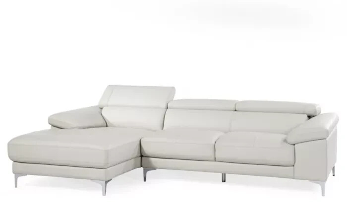 Vente-unique Solange Corner Left white