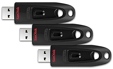 SanDisk Ultra USB 3.0 64GO 3-pack