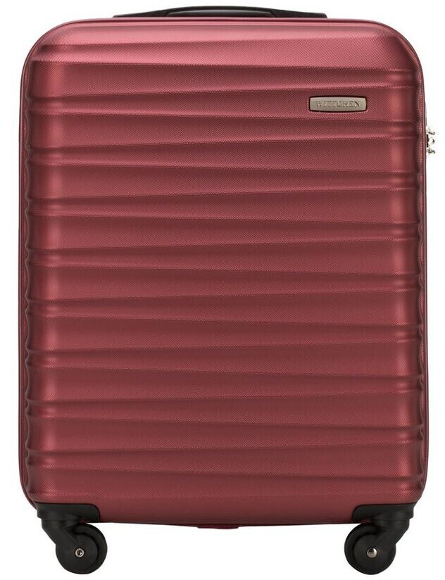 Wittchen 4 Wheel Trolley 54 cm (56-3A-311) dark red