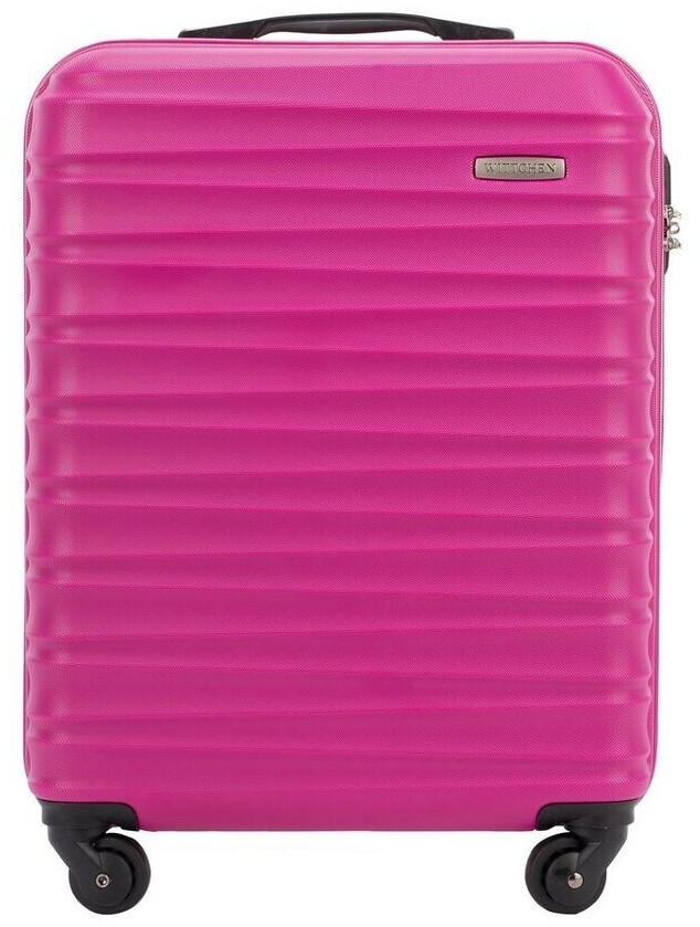 Wittchen Groove Line 4 Wheel Trolley 54 cm (56-3A-311) pink