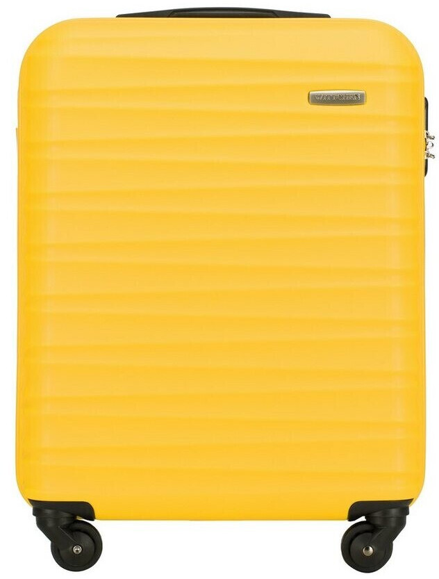 Wittchen Groove Line 4 Wheel Trolley 54 cm (56-3A-311) yellow
