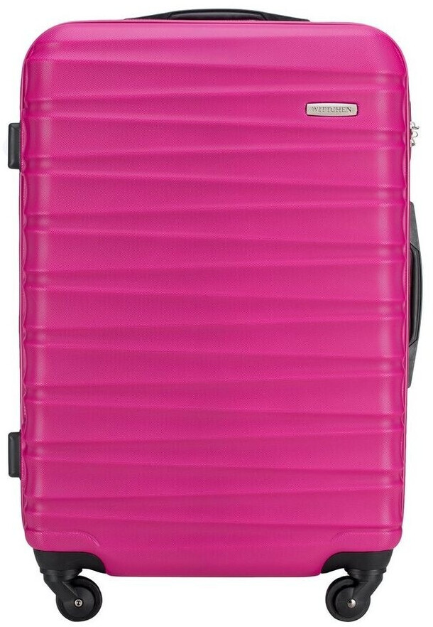 Wittchen Groove Line 4 Wheel Trolley 67 cm (56-3A-312) pink