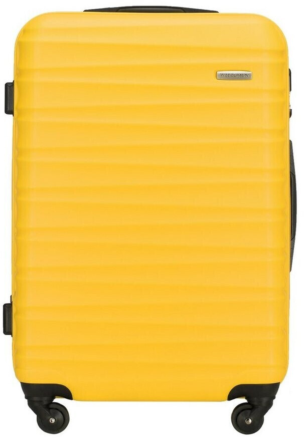 Wittchen Groove Line 4 Wheel Trolley 67 cm (56-3A-312) yellow