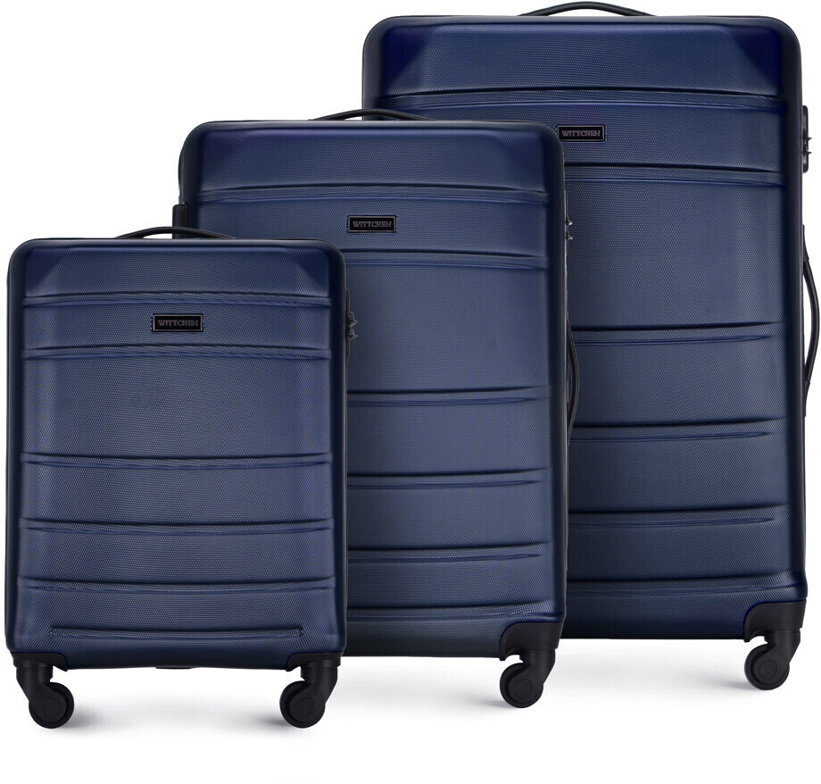 Wittchen Globe Line 4 Wheel Trolley Set 54/67/77 cm (56-3A-65S) dark blue