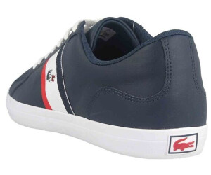 Lacoste lerond white new arrivals red navy