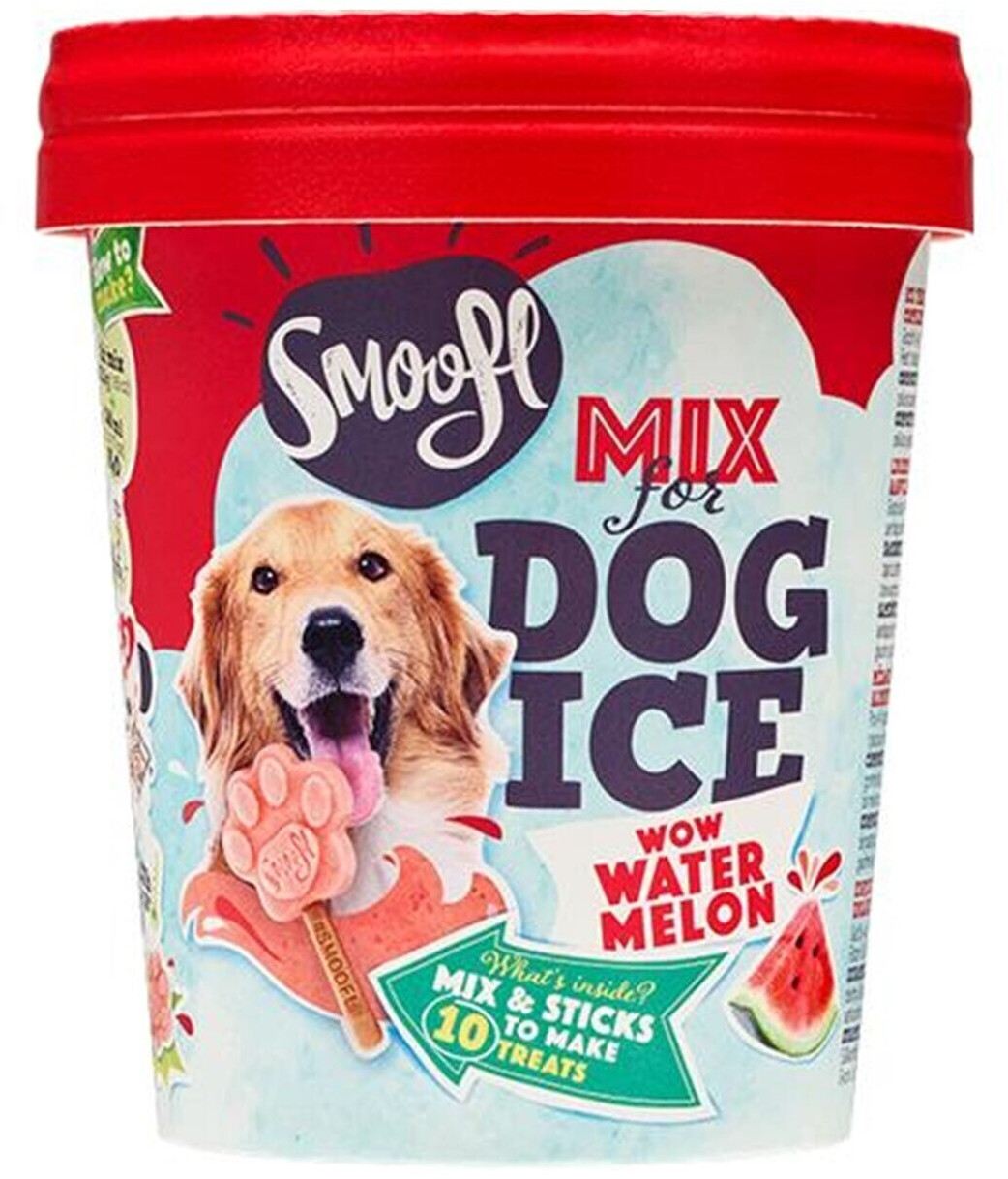 Smoofl Mix for dog ice watermelon