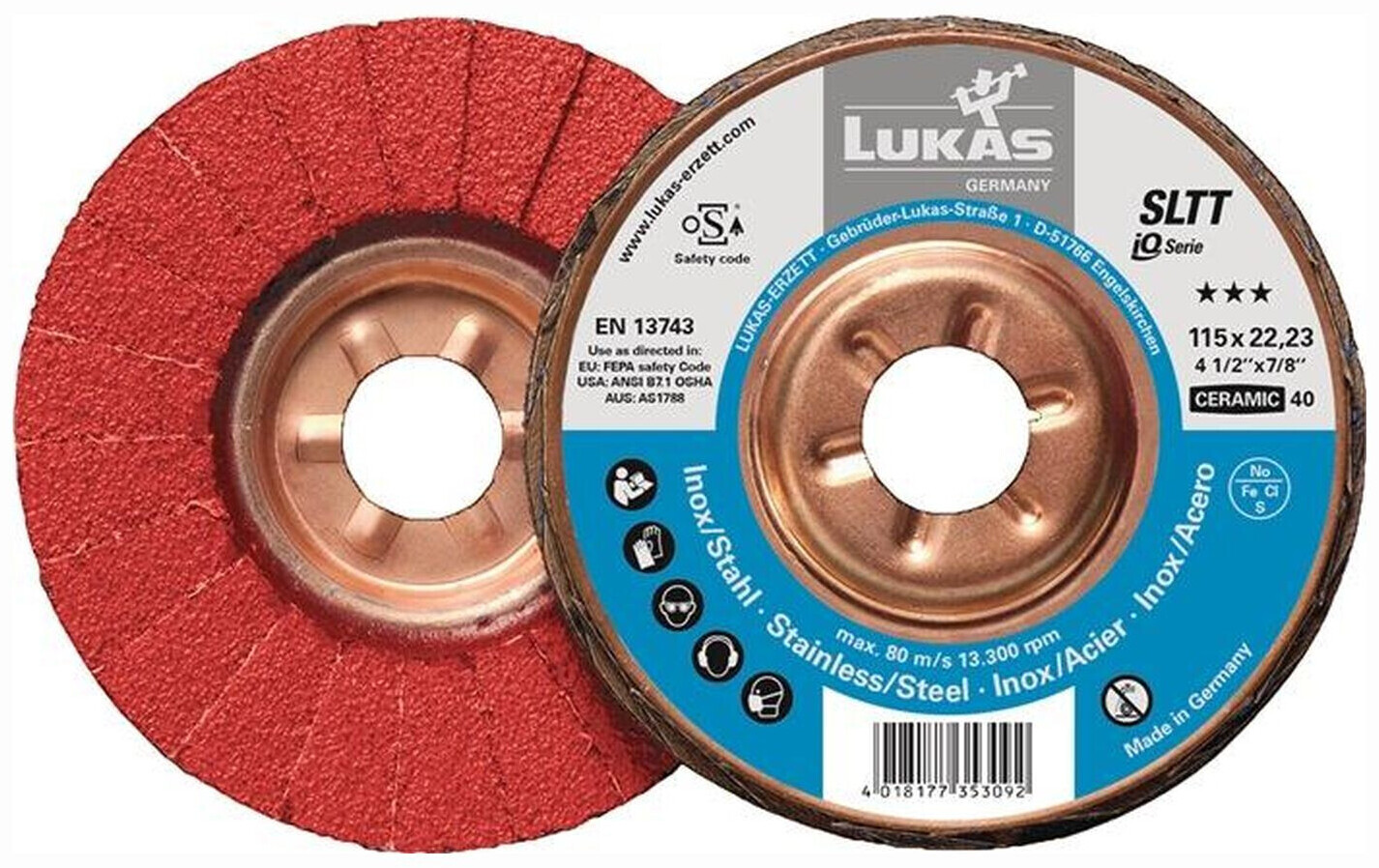 Lukas SLTT 125mm Ceramic