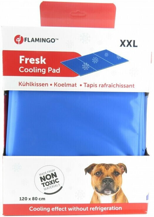 Flamingo Cooling Pad Rectangular XXL 120x80cm Blue