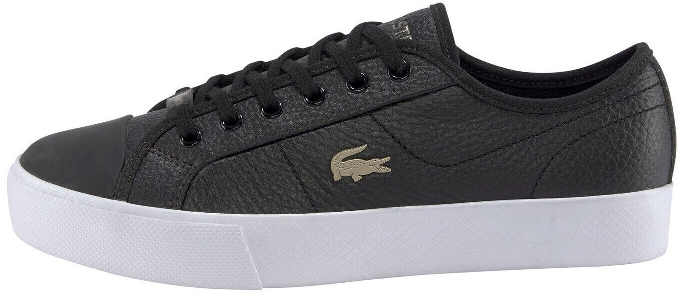 Lacoste ziane black leather online