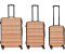 Packenger Timber 4-Rollen-Trolley Set 49/64/74 cm (103-014) bronze