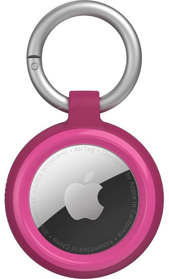 Locator-Hülle für Apple AirTag Schlüsselanhänger, wasserdichte Hülle Alogy  360, IPX8-Gehäuse mit Anhänger, matt, transparent - 4KOM