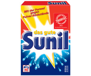 Sunil Vollwaschmittel mit Anti-Grauschleier-Effekt 5,5 kg 100 WL 