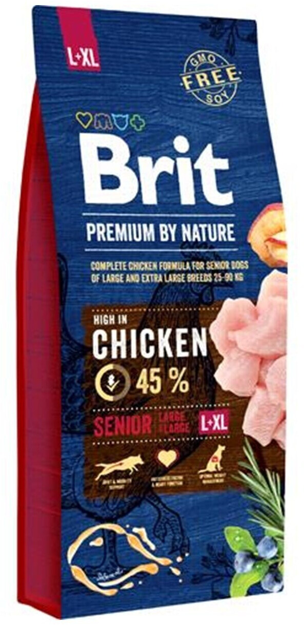 Brit Premium by Nature Senior L/XL dry food 15kg