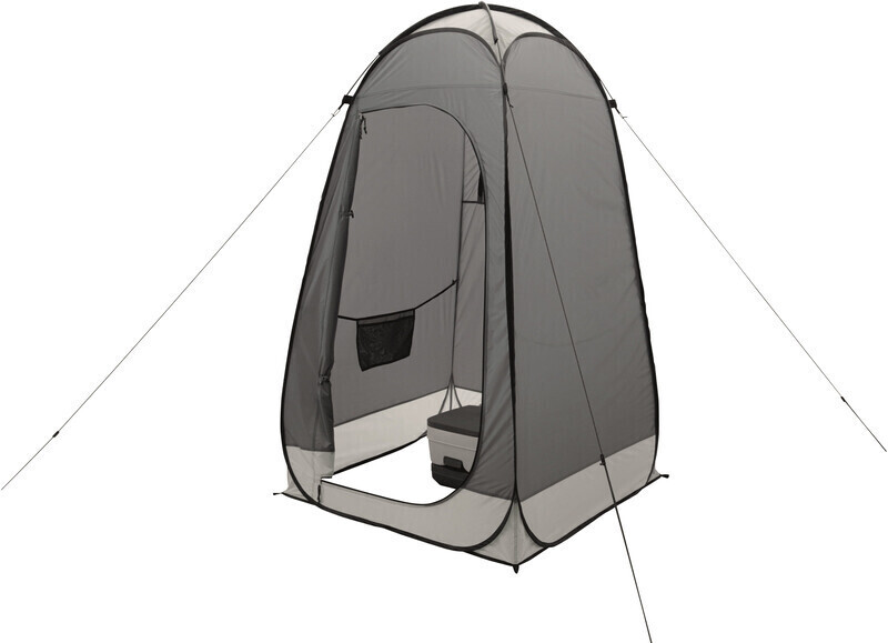 VIDAXL Toilette portable de camping Gris 20+10 L pas cher 