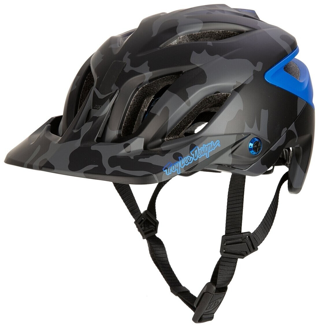 Photos - Bike Helmet TLD Troy Lee Designs Troy Lee Designs A3 MIPS uno camo blue 