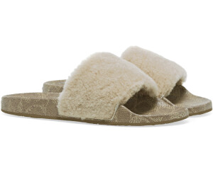 Buy Coach Ulla Shearling Slide Ivory from £51.00 (Today) – Best Deals on  idealo.co.uk