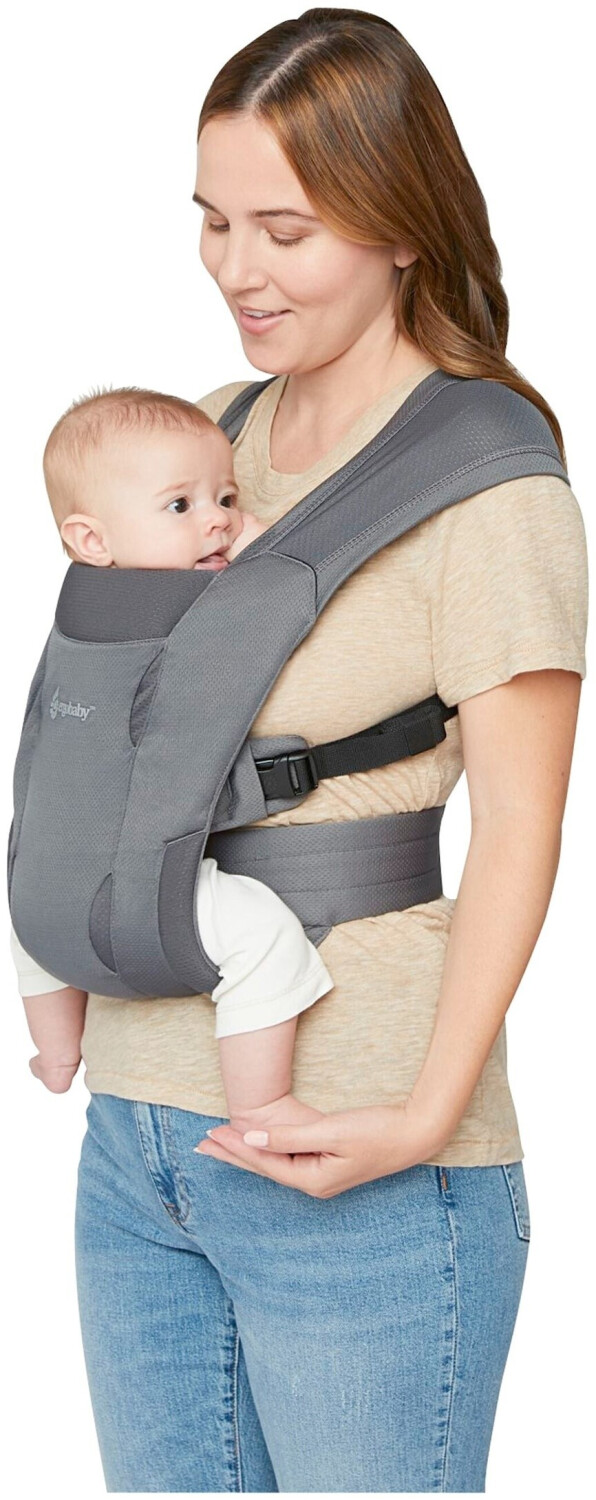ergobaby Embrace Soft Air Mesh washed black