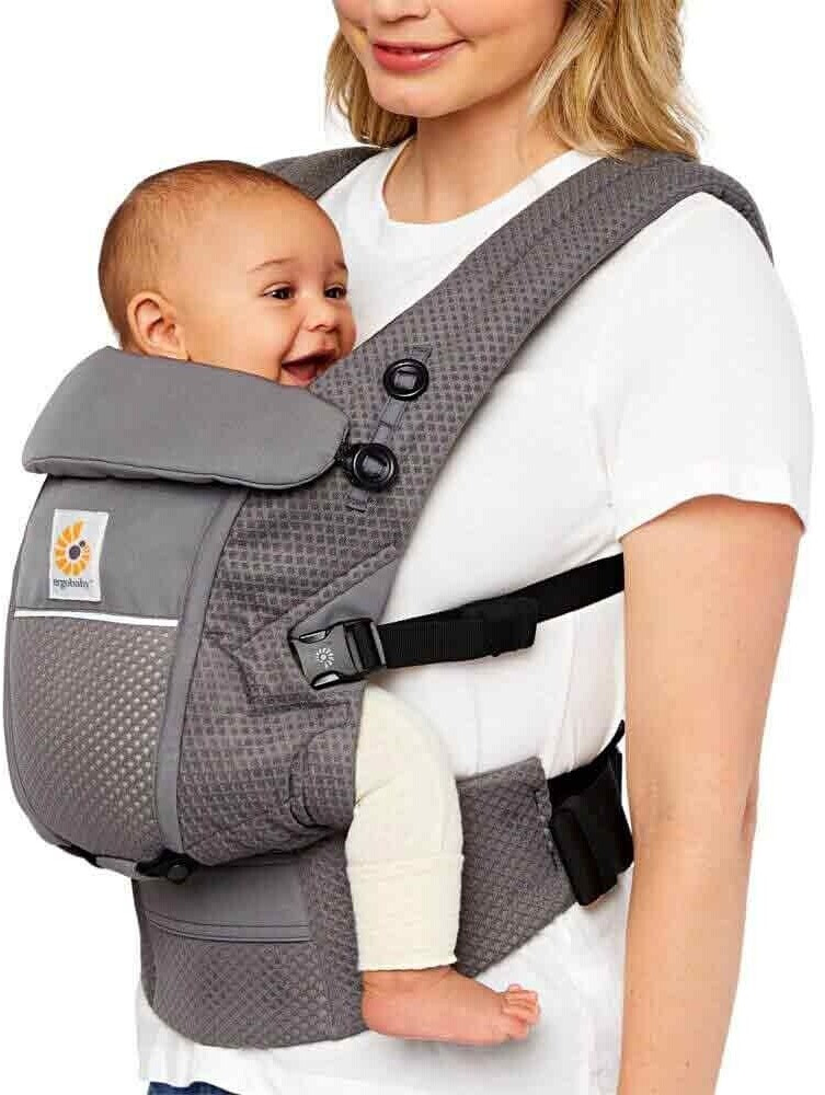 ergobaby Adapt Mesh SoftFlex gris anthracite