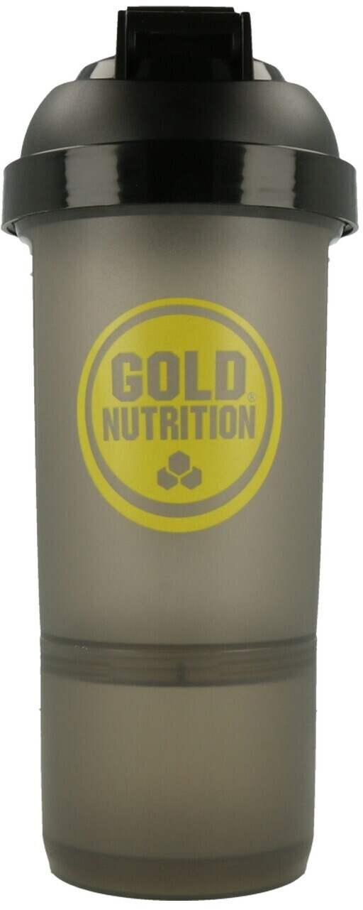 Gold Nutrition Mélangeur Shaker 600ml avec compartment