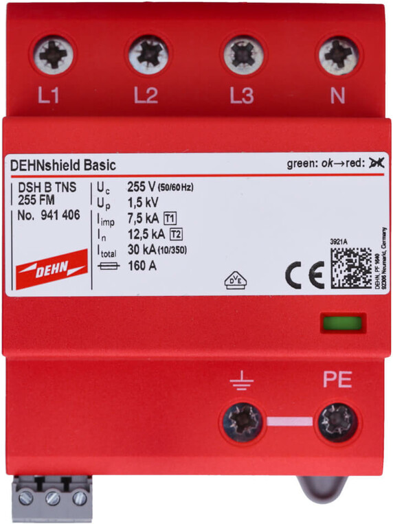 Dehn DSH B TNS 255 FM Typ 1 + Typ 2 / Class I + Class II (941406)