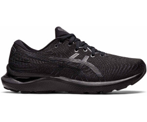 Womens black asics shoes on sale
