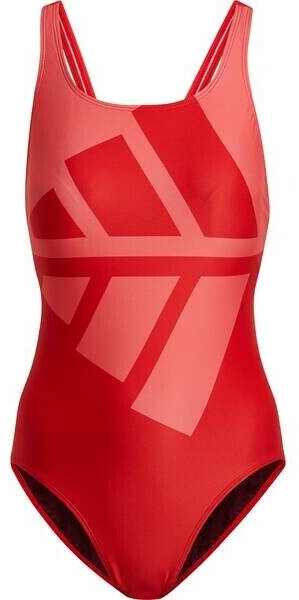 Photos - Swimwear Adidas Logo Graphic Swimsuit vivid red/semi turbo 