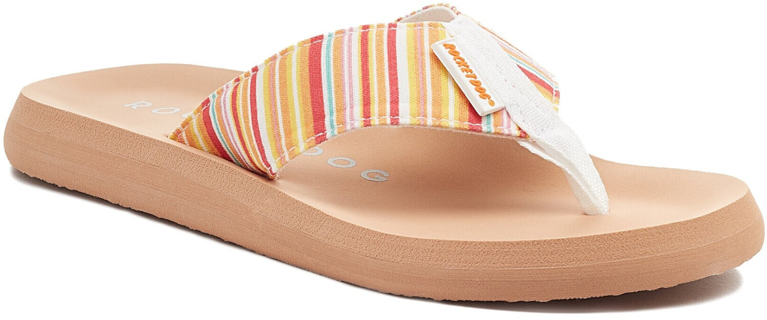 Rocket Dog Adios Aloe Stripe Flip-Flop orange
