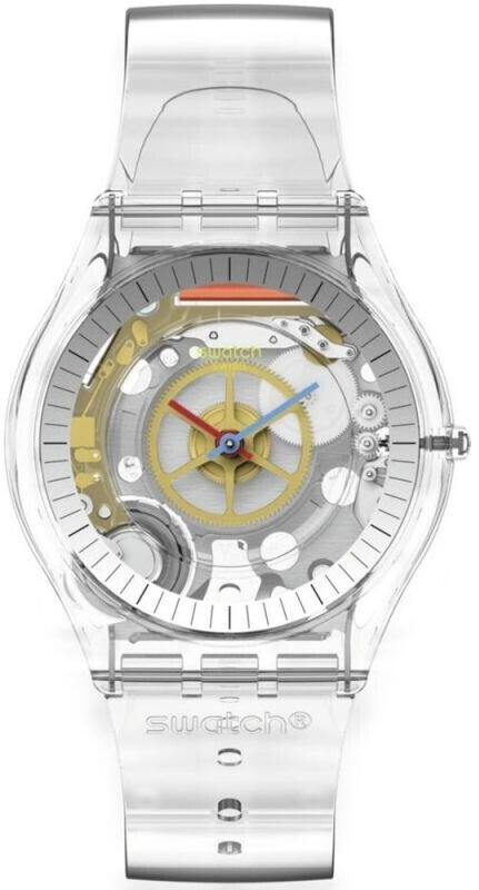 Swatch transparent watch price on sale