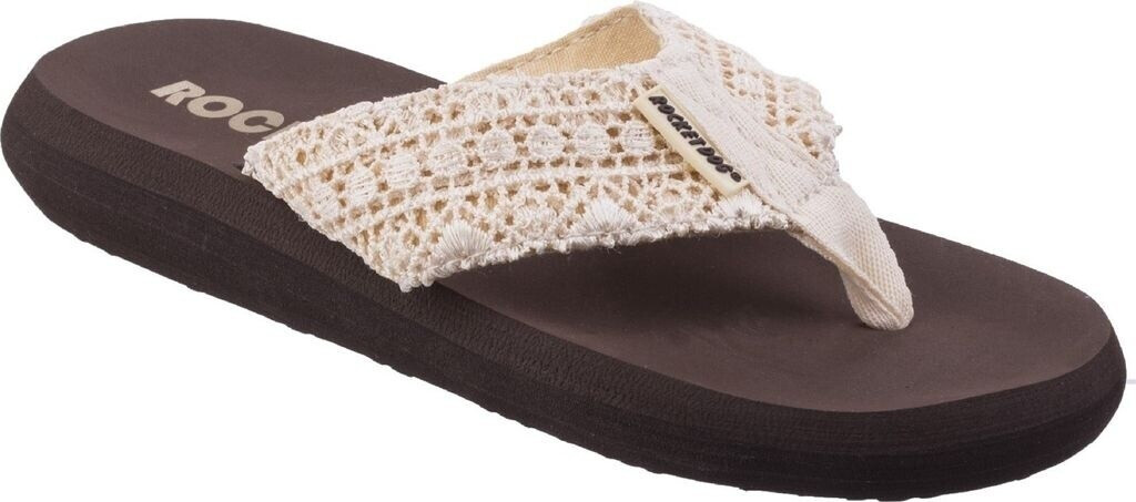 Rocket Dog Spotlight Crochet Flip-Flops natural