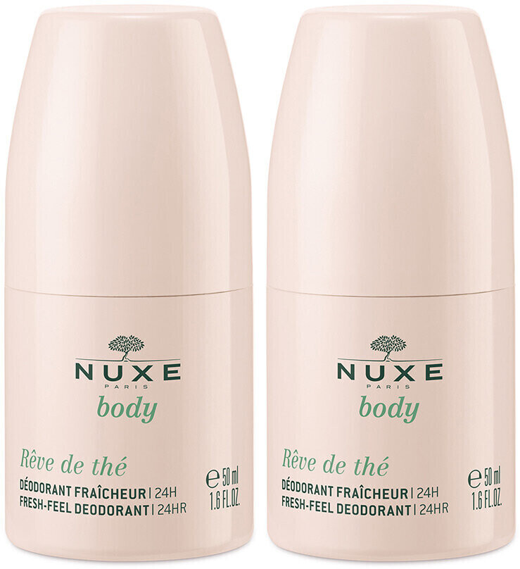 Photos - Deodorant Nuxe Body Rêve de Thé Fresh-Feel   (2 x 50ml)
