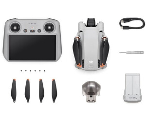 DJI Mini 3 Pro con DJI Smart Control – Dron ligero y plegable con Mando a  distancia, vídeo 4K/60 fps, fotos de 48 MP, 34 minutos de tiempo de vuelo,  detección de