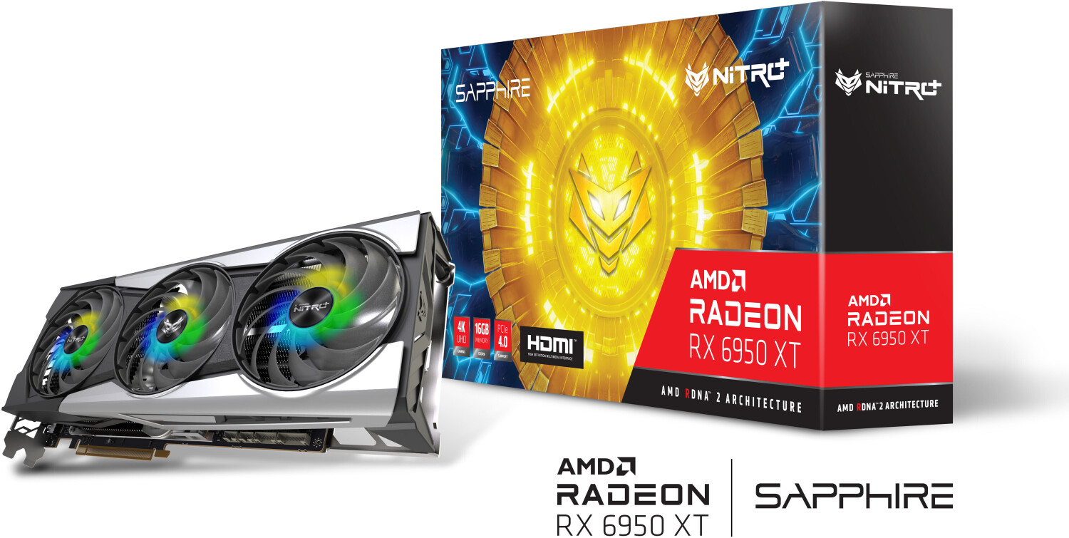 Sapphire Radeon RX 6950 XT Nitro+ 16 Go GDDR6