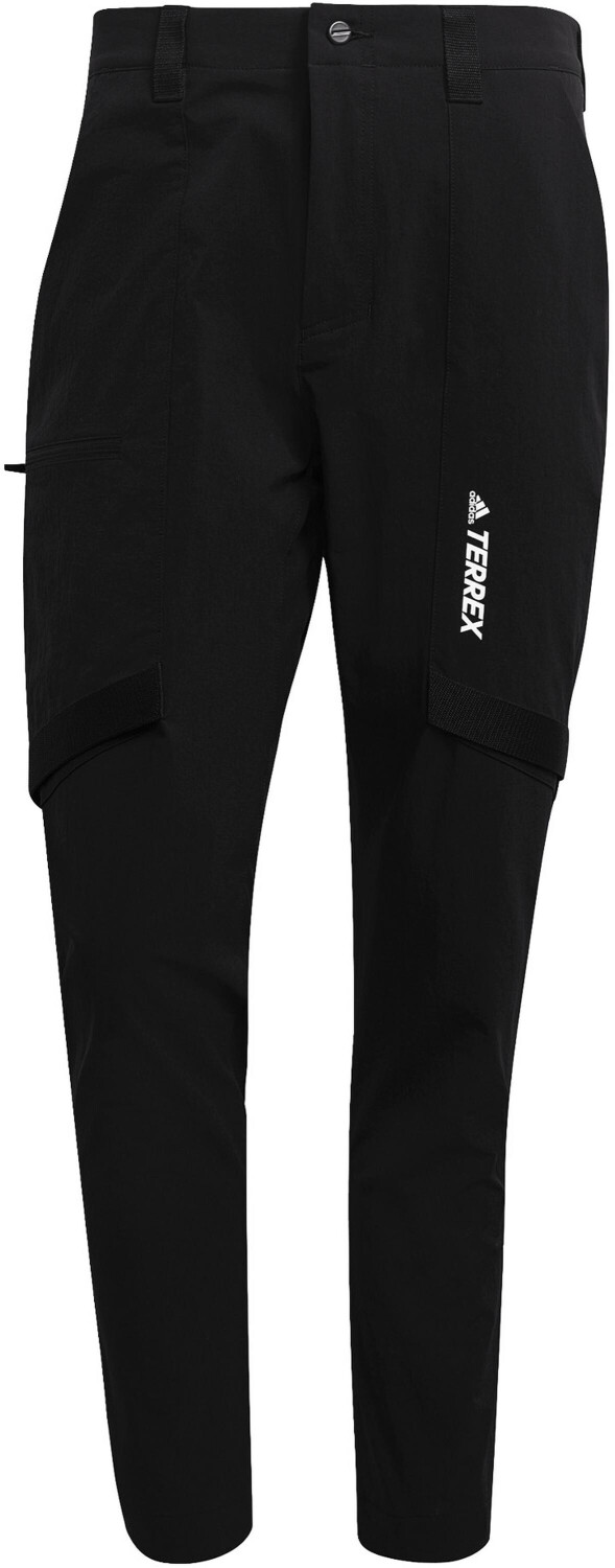 adidas Terrex Utilitas Hiking Zip-off negro pantalón largo montaña hombre