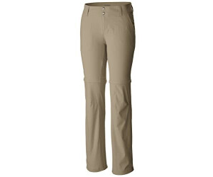 Columbia Womens Brown Silver Ridge Utility Convertible Pant Trousers