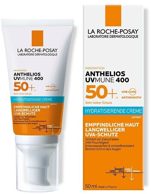 Shaded bark and Buy La Roche Posay VMune 400 Tinted Sun Cream SPF50+ (50ml) from £14.49  (Today) – Best Deals on idealo.co.uk