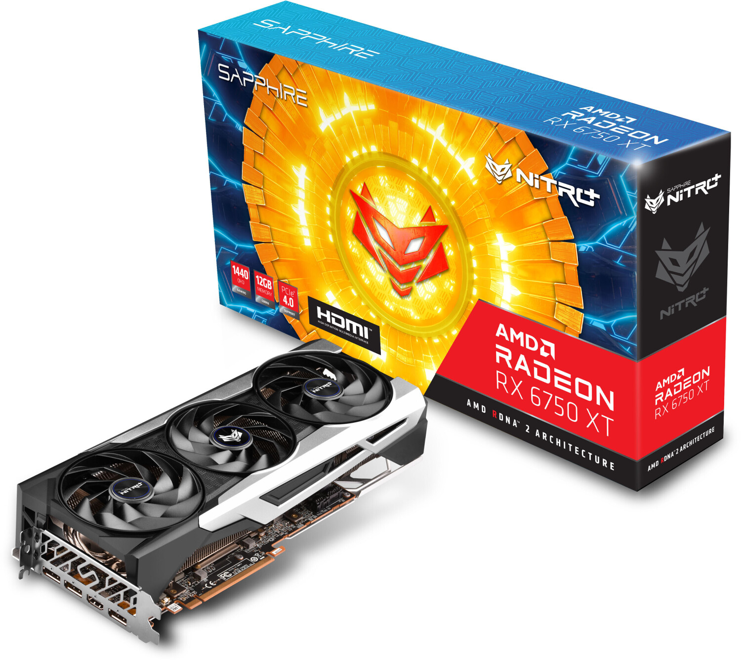 Sapphire Radeon RX 6750 XT Nitro+ 12 Go GDDR6