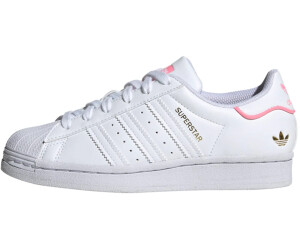 Adidas Superstar Junior cloud white/cloud white/pink 56,00 € | Compara precios en idealo