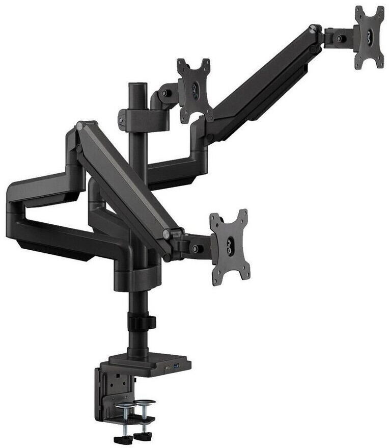 ARCTIC Monitorhalter X1-3D, Stahl, mattschwarz