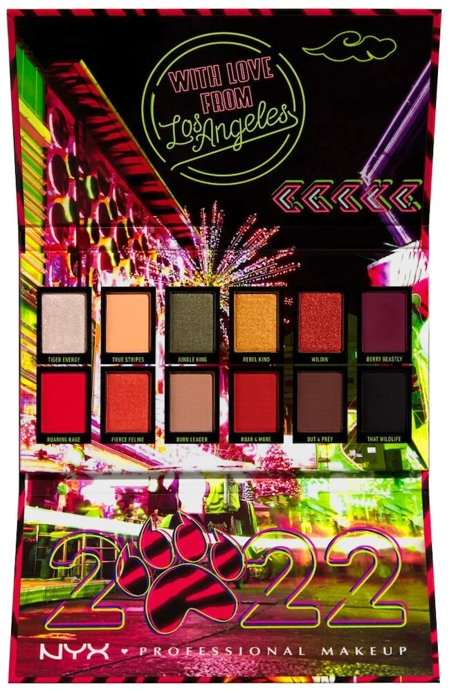 NYX Tiger Energy! Eyeshadow Palette (12x0,85g)