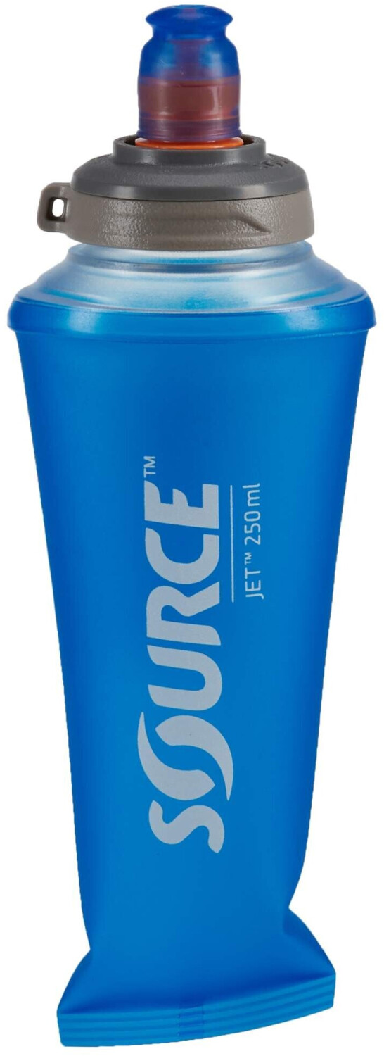 Source Lightweight Foldable Water Bottle blue (250ml)