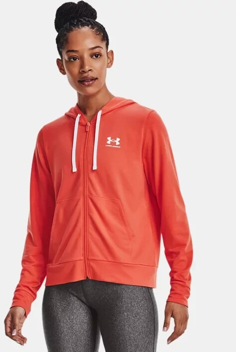 Under armour women's rival fleece full zip hoodie discount