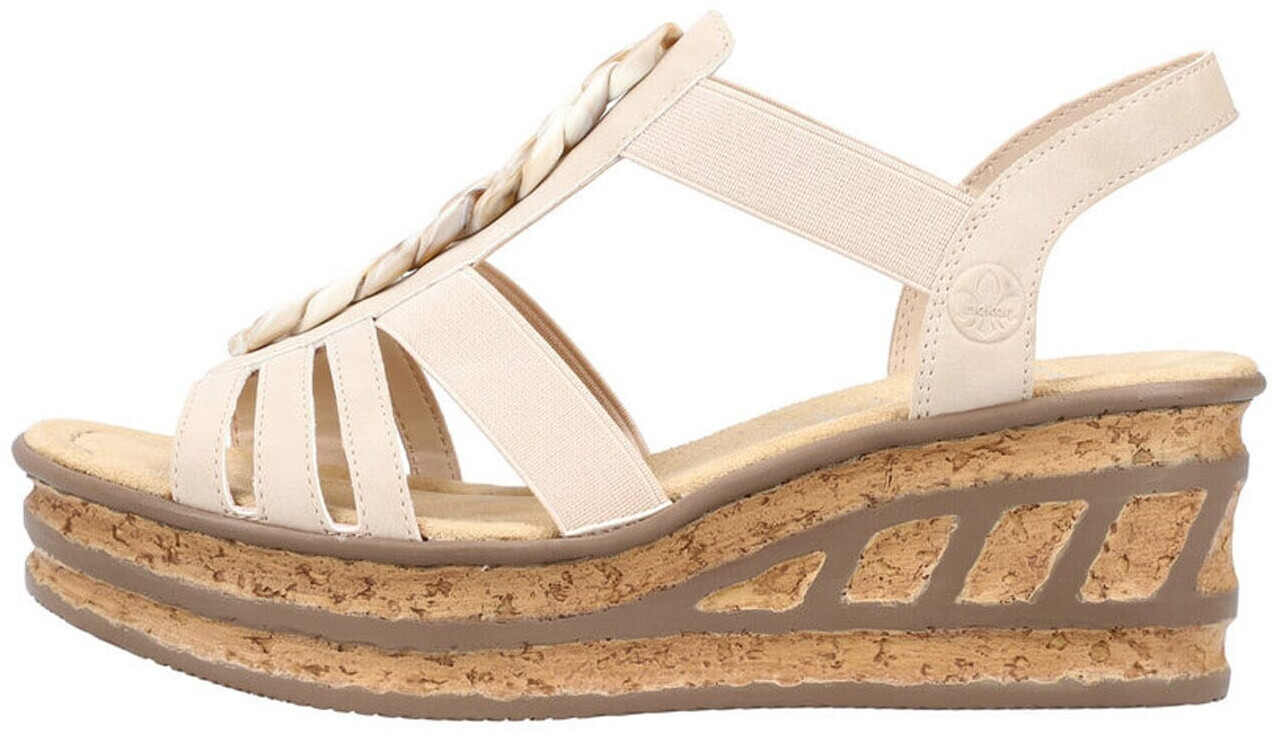 Rieker beige sandals hot sale