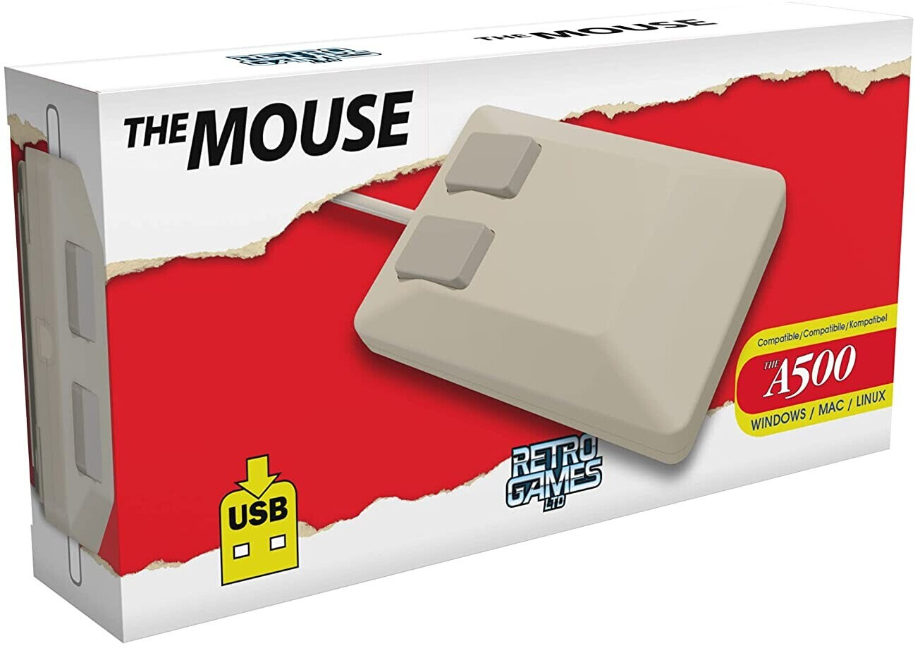 Buy Retro Games The A500 Mini Mouse from £18.49 (Today) – Best Deals on  idealo.co.uk