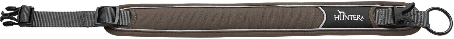 HUNTER Collier pour chien S Brown/Grey HUNTER Collier pour chien S Brown/Grey