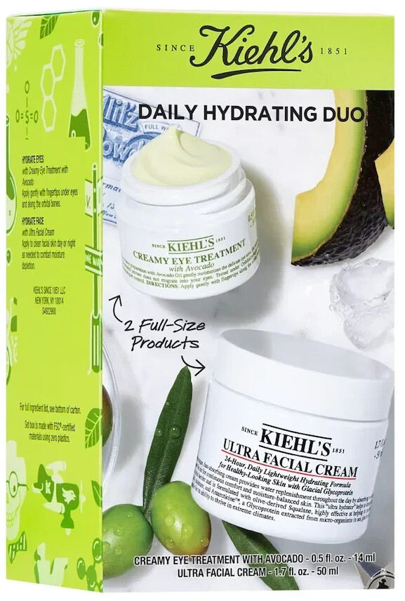 Kiehl’s Hydrating Duo Set (FC 15ml + EC 14ml)