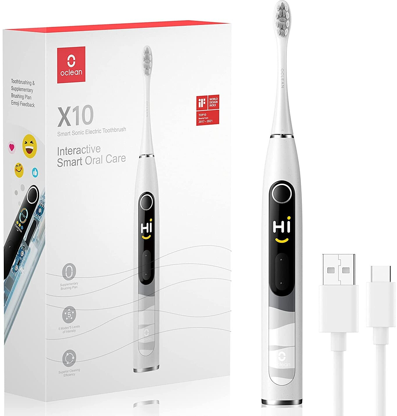 Oclean X10 Smart Sonic grey