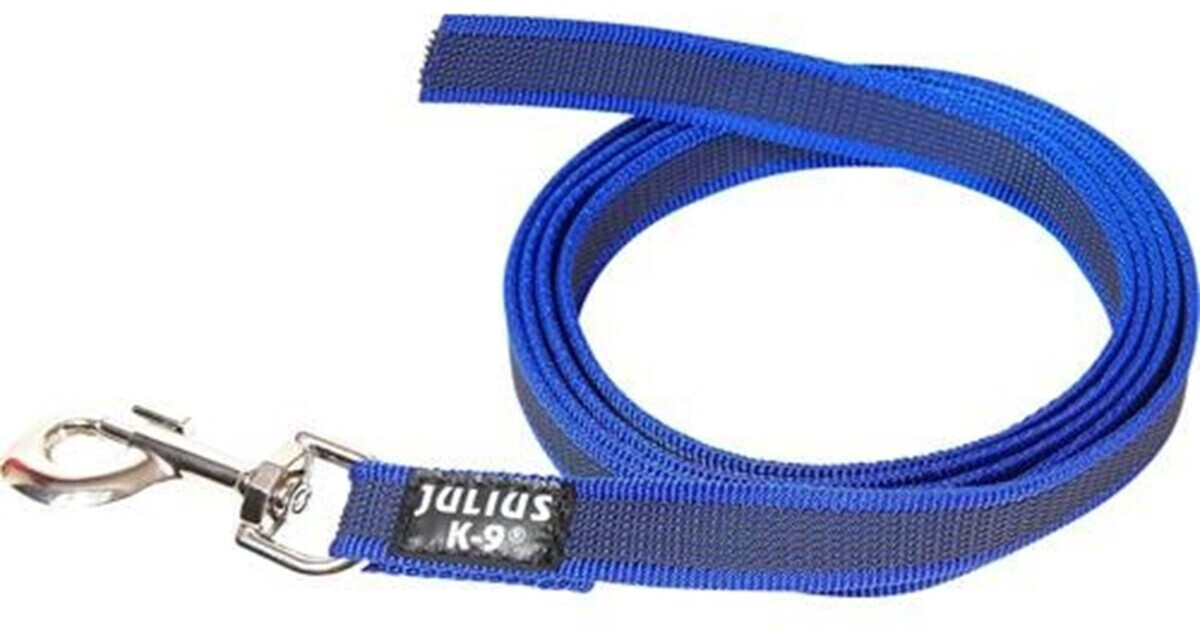 Julius K-9 Laisse classique pour chien 2m 20mm Blue Julius K-9 Laisse classique pour chien 2m 20mm Blue